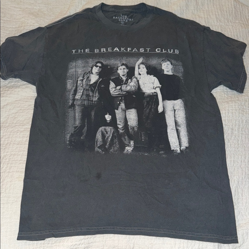 The Breakfast Club Graphic T-Shirt - Black